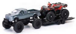 NEW RAY - CAMIONETTE AVEC MINI POLARIS SPORTSMAN XP1000